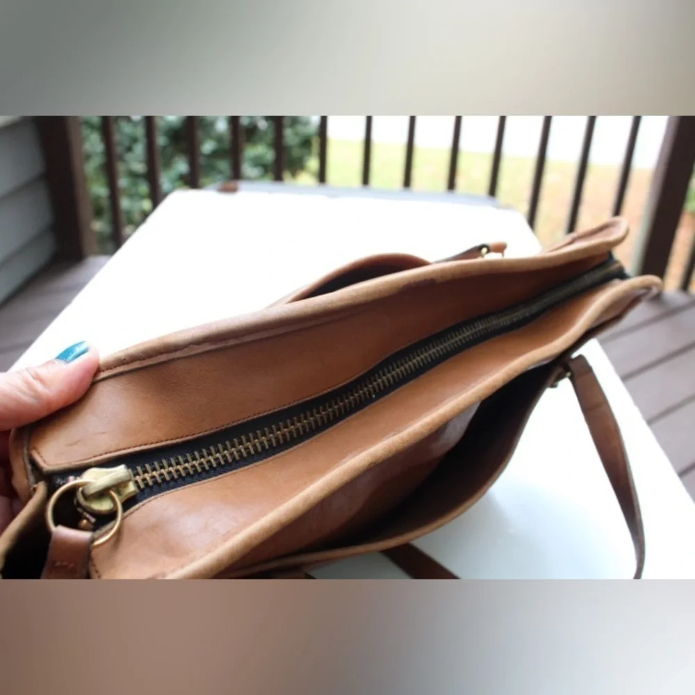 Vintage Coach Large Envelope Portfolio Briefcase